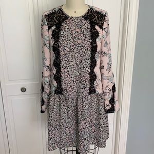 BCBGMaxAzria Floral Dress size XXS
